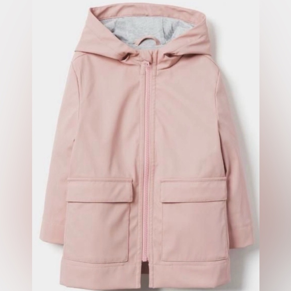 Gymboree Matte Pink Raincoat Girls Size 7-8 NWT